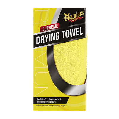 Рушник мікрофібровий з кантом для збору води Meguiar's X1802EU Supreme Drying Towel Extra Large, 55 x 76 см